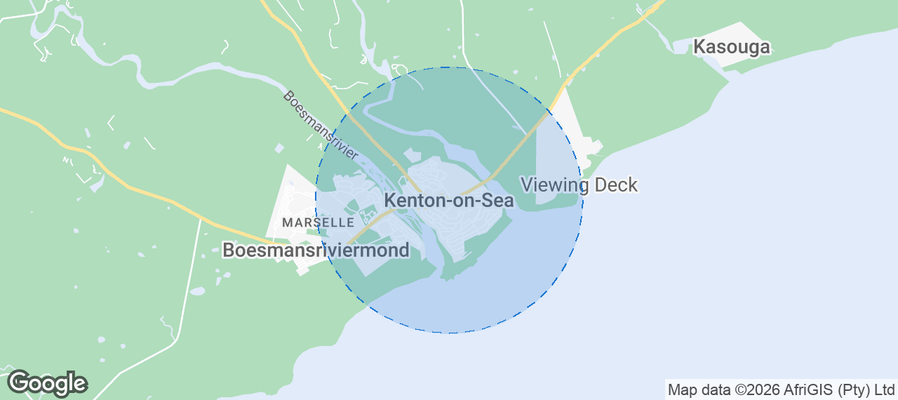 Kenton-on-Sea Airbnb map